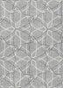 Piper Looms Chantille Geometric ACN950 Gray Machine Washable Area Rug main image