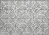 Piper Looms Chantille Geometric ACN950 Gray Machine Washable Area Rug Scatter Main Image