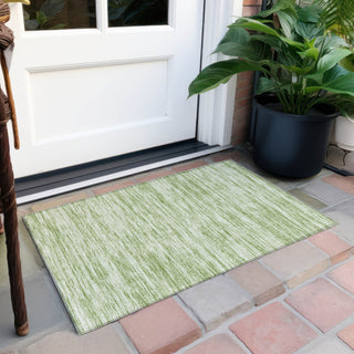 Piper Looms Chantille Stripes ACN951 Aloe Machine Washable Area Rug Scatter Outdoor Lifestyle Image Feature