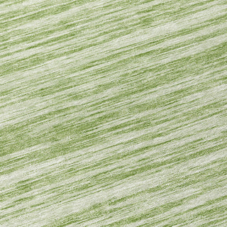 Piper Looms Chantille Stripes ACN951 Aloe Machine Washable Area Rug Swatch Image