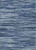 Piper Looms Chantille Stripes ACN951 Blue Machine Washable Area Rug main image
