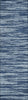 Piper Looms Chantille Stripes ACN951 Blue Machine Washable Area Rug Runner Main Image