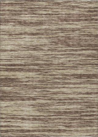 Piper Looms Chantille Stripes ACN951 Brown Machine Washable Area Rug main image