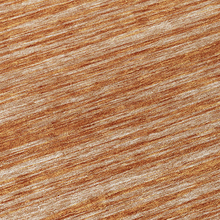 Piper Looms Chantille Stripes ACN951 Copper Machine Washable Area Rug Swatch Image