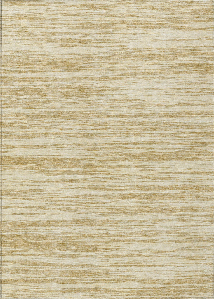 Piper Looms Chantille Stripes ACN951 Gold Machine Washable Area Rug main image