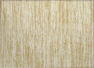 Piper Looms Chantille Stripes ACN951 Gold Machine Washable Area Rug Scatter Main Image