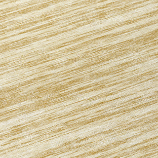 Piper Looms Chantille Stripes ACN951 Gold Machine Washable Area Rug Swatch Image