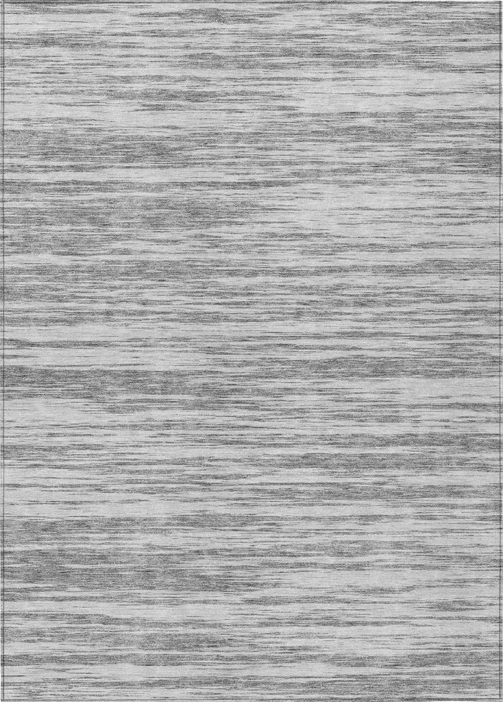 Piper Looms Chantille Stripes ACN951 Gray Machine Washable Area Rug main image