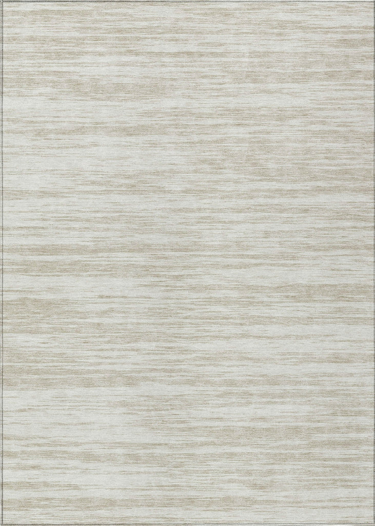 Piper Looms Chantille Stripes ACN951 Ivory Machine Washable Area Rug main image