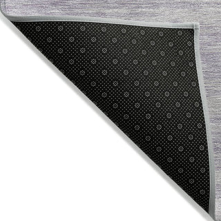 Piper Looms Chantille Stripes ACN951 Lavender Machine Washable Area Rug Backing Image