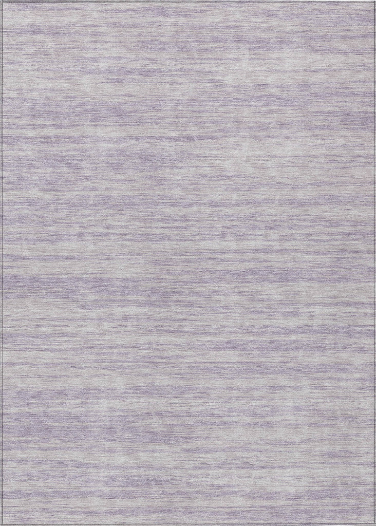 Piper Looms Chantille Stripes ACN951 Lavender Machine Washable Area Rug main image
