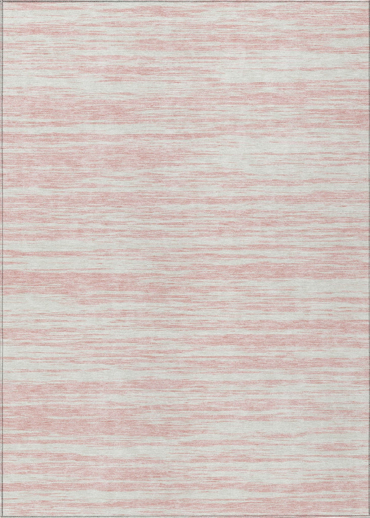 Piper Looms Chantille Stripes ACN951 Pink Machine Washable Area Rug main image