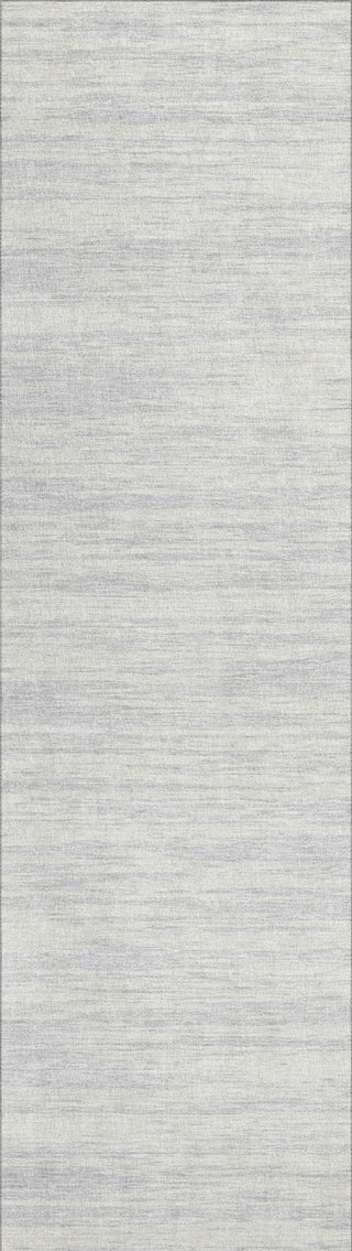 Piper Looms Chantille Stripes ACN951 Silver Machine Washable Area Rug Runner Main Image