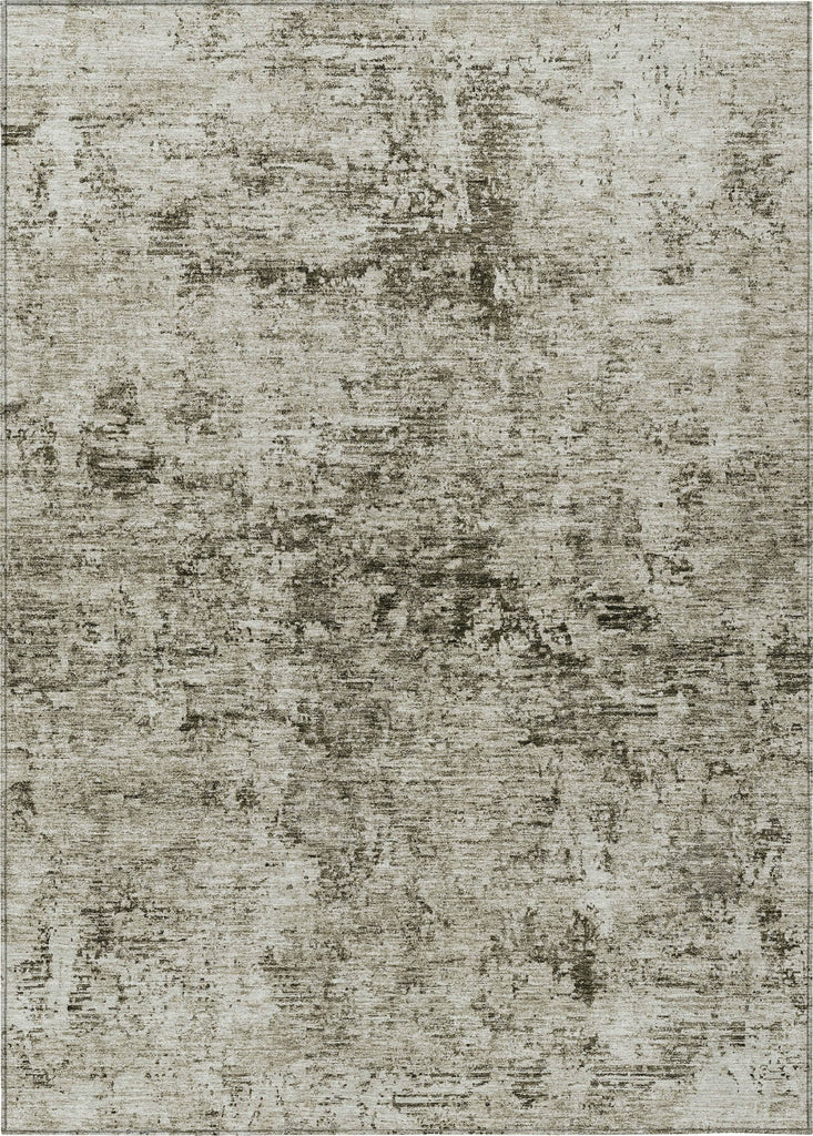 Piper Looms Chantille Abstract ACN953 Beige Machine Washable Area Rug main image