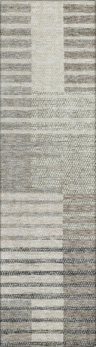 Piper Looms Chantille Stripes ACN954 Beige Machine Washable Area Rug Runner Main Image