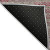 Piper Looms Chantille Stripes ACN954 Garnet Machine Washable Area Rug Backing Image