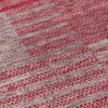 Piper Looms Chantille Stripes ACN954 Garnet Machine Washable Area Rug Swatch Image