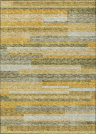 Piper Looms Chantille Stripes ACN956 Honey Machine Washable Area Rug main image