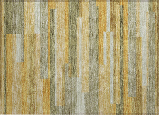 Piper Looms Chantille Stripes ACN956 Honey Machine Washable Area Rug Scatter Main Image