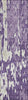 Piper Looms Chantille Abstract ACN957 Purple Machine Washable Area Rug Runner Main Image