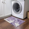 Piper Looms Chantille Abstract ACN957 Purple Machine Washable Area Rug Scatter Lifestyle Image Feature