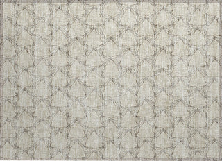 Piper Looms Chantille Geometric ACN960 Beige Machine Washable Area Rug Scatter Main Image