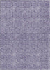 Piper Looms Chantille Geometric ACN960 Lavender Machine Washable Area Rug main image