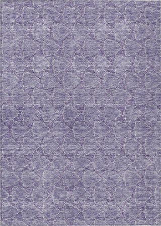 Piper Looms Chantille Geometric ACN960 Lavender Machine Washable Area Rug main image
