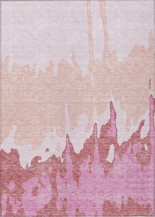 Piper Looms Chantille Abstract ACN961 Blush Machine Washable Area Rug main image