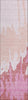 Piper Looms Chantille Abstract ACN961 Blush Machine Washable Area Rug Runner Main Image
