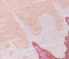 Piper Looms Chantille Abstract ACN961 Blush Machine Washable Area Rug Swatch Image
