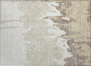 Piper Looms Chantille Abstract ACN961 Ivory Machine Washable Area Rug Scatter Main Image