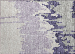 Piper Looms Chantille Abstract ACN961 Purple Machine Washable Area Rug Scatter Main Image