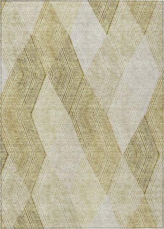 Piper Looms Chantille Geometric ACN962 Ivory Machine Washable Area Rug main image