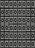 Piper Looms Chantille Geometric ACN963 Black Machine Washable Area Rug main image