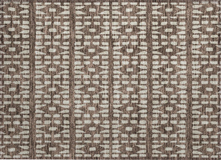 Piper Looms Chantille Geometric ACN963 Brown Machine Washable Area Rug Scatter Main Image