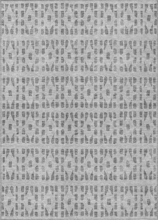 Piper Looms Chantille Geometric ACN963 Gray Machine Washable Area Rug main image