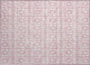 Piper Looms Chantille Geometric ACN963 Pink Machine Washable Area Rug Scatter Main Image
