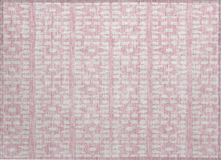 Piper Looms Chantille Geometric ACN963 Pink Machine Washable Area Rug Scatter Main Image