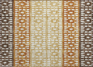 Piper Looms Chantille Geometric ACN964 Coffee Machine Washable Area Rug Scatter Main Image