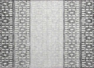 Piper Looms Chantille Geometric ACN964 Gray Machine Washable Area Rug Scatter Main Image