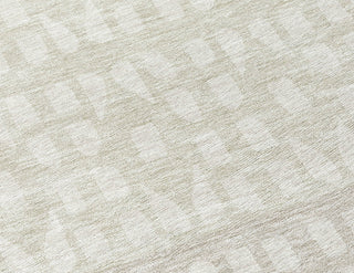 Piper Looms Chantille Geometric ACN964 Ivory Machine Washable Area Rug Swatch Image