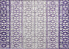 Piper Looms Chantille Geometric ACN964 Purple Machine Washable Area Rug Scatter Main Image