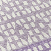 Piper Looms Chantille Geometric ACN964 Purple Machine Washable Area Rug Swatch Image