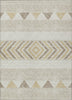 Piper Looms Chantille Southwest ACN965 Beige Machine Washable Area Rug main image