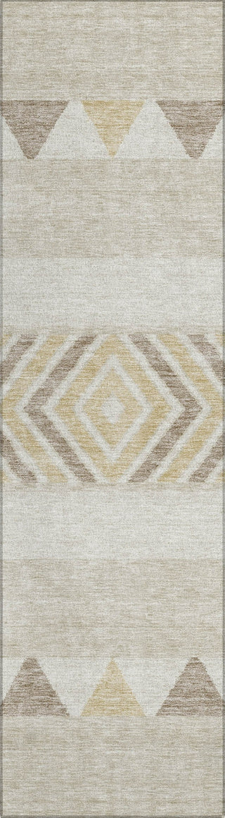 Piper Looms Chantille Southwest ACN965 Beige Machine Washable Area Rug Runner Main Image