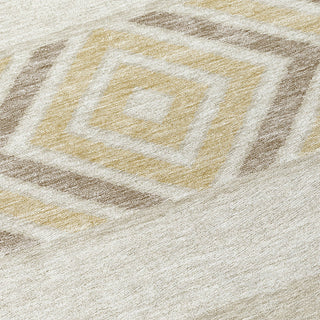 Piper Looms Chantille Southwest ACN965 Beige Machine Washable Area Rug Swatch Image