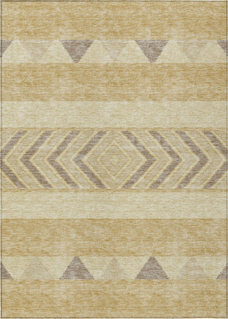 Piper Looms Chantille Southwest ACN965 Gold Machine Washable Area Rug main image