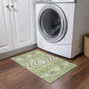 Piper Looms Chantille Southwest ACN965 Green Machine Washable Area Rug Scatter Lifestyle Image Feature