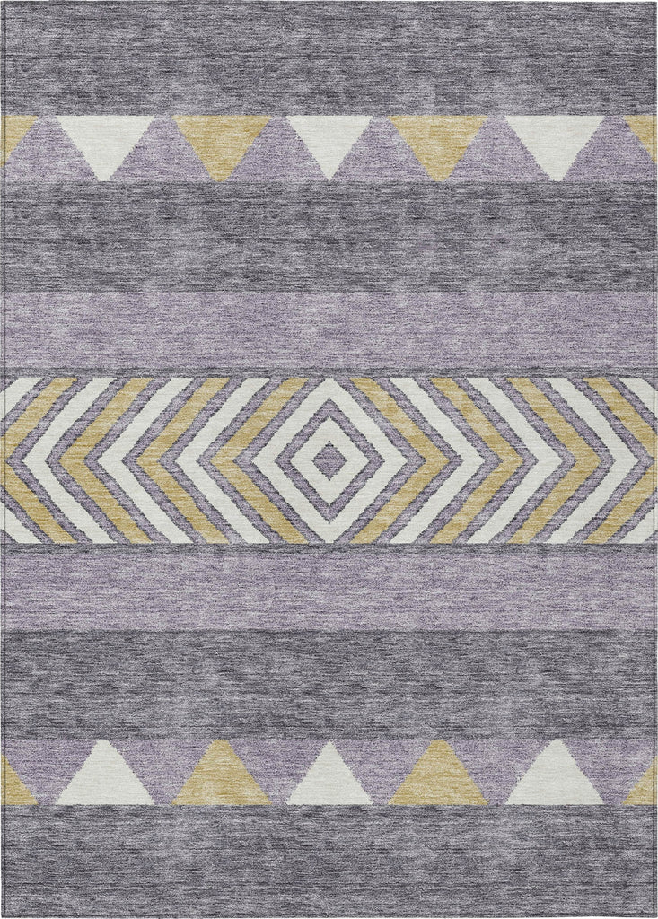 Piper Looms Chantille Southwest ACN965 Lavender Machine Washable Area Rug main image
